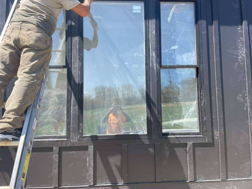 Window install in progress